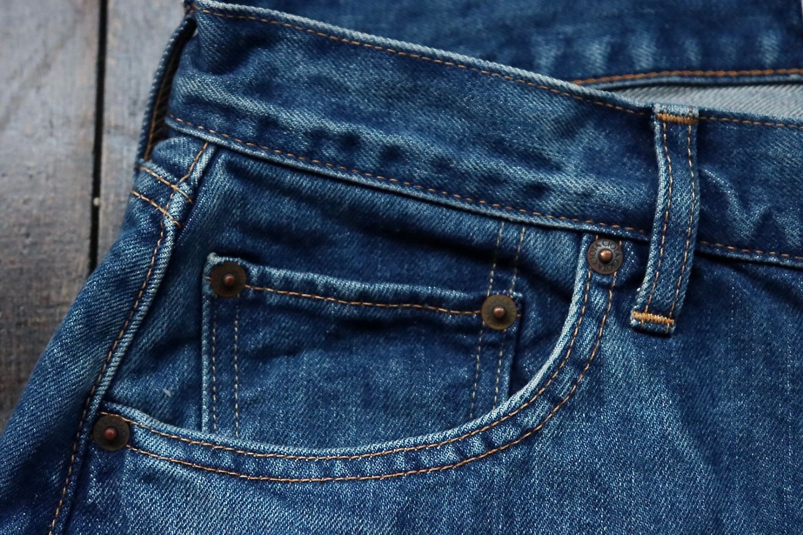CIOTA - CIOTA22AW シオタ本藍スビンコットン13.5ozストレート