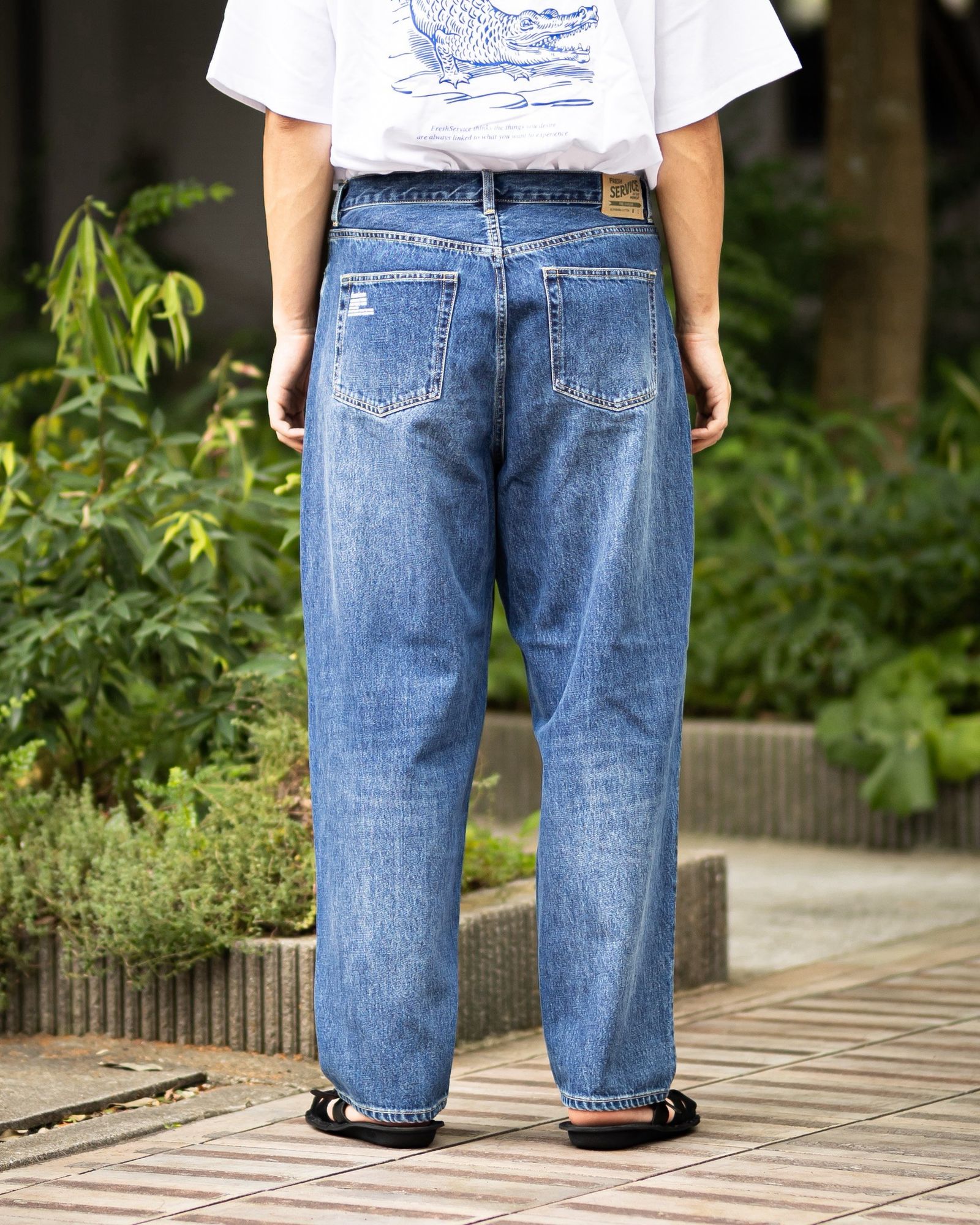 フレッシュサービス CORPORATE DENIM FIVE POCKET PANTS (FSC263-40156FB)DARK WASH☆7月25日(土)発売！