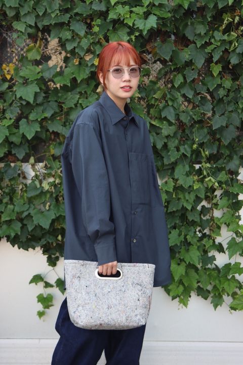 YOKE 22AW OVERSIZED BIG POCKET SHIRT style.2022.10.3