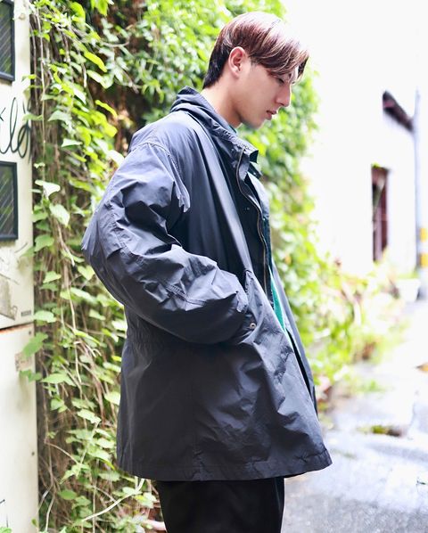 ATON エイトン 23AW AIR WEATHER SHORT MODS COATスタイル