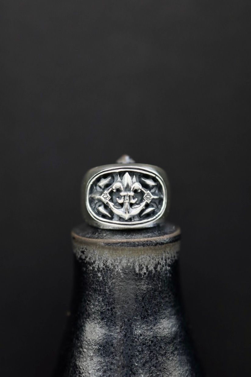 Yohji Yamamoto LILY-ANCHOR OVAL RING(HA-A72-920-1)☆新作発売！