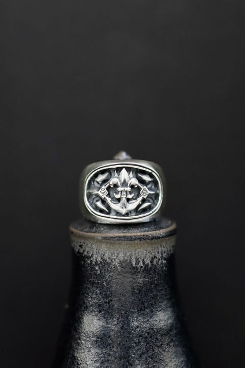 Yohji Yamamoto リング指輪 LILY-ANCHOR OVAL RING(HA-A72-920-1)☆新作発売！