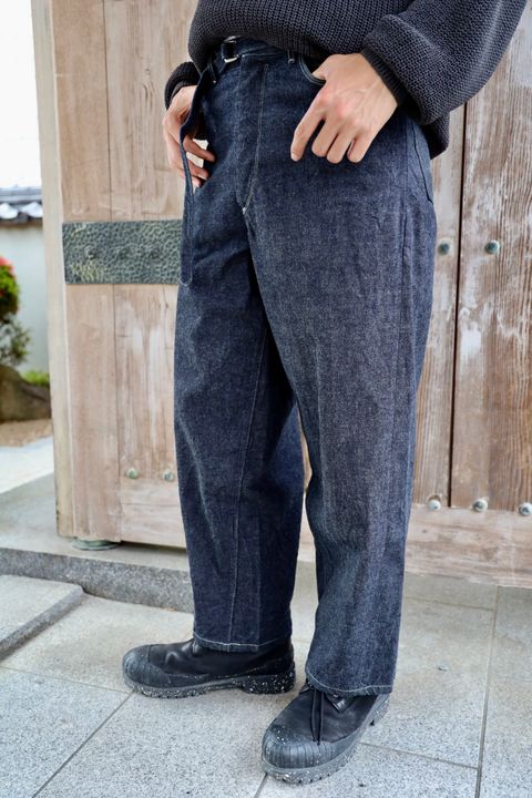 Graphpaper Coiled Wool Nylon Skipper Knit MARKスタイル