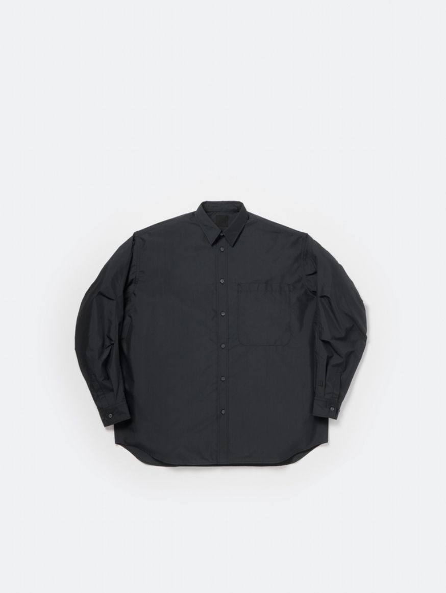 DAIWA PIER39(ダイワピア39) TECH REGULAR COLLAR SHIRT L/S SOLID(BE-81026)INK BLACK☆2月21日(土)発売！