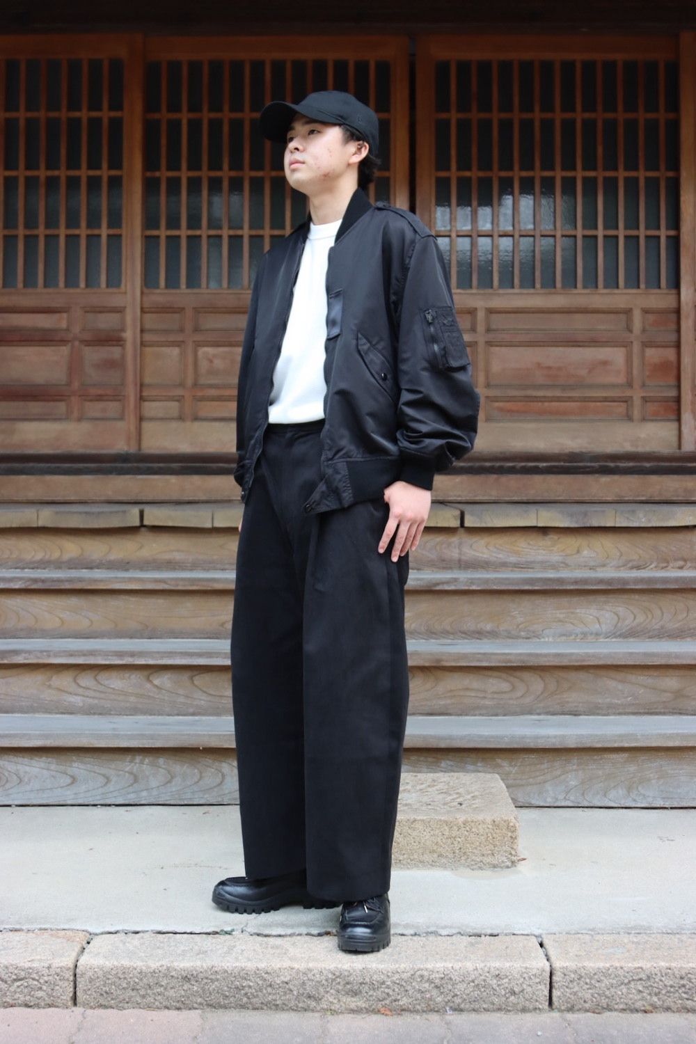 STUDIO NICHOLSON DEEP PLEAT VOLUME PANTS style. 2022.08.10.