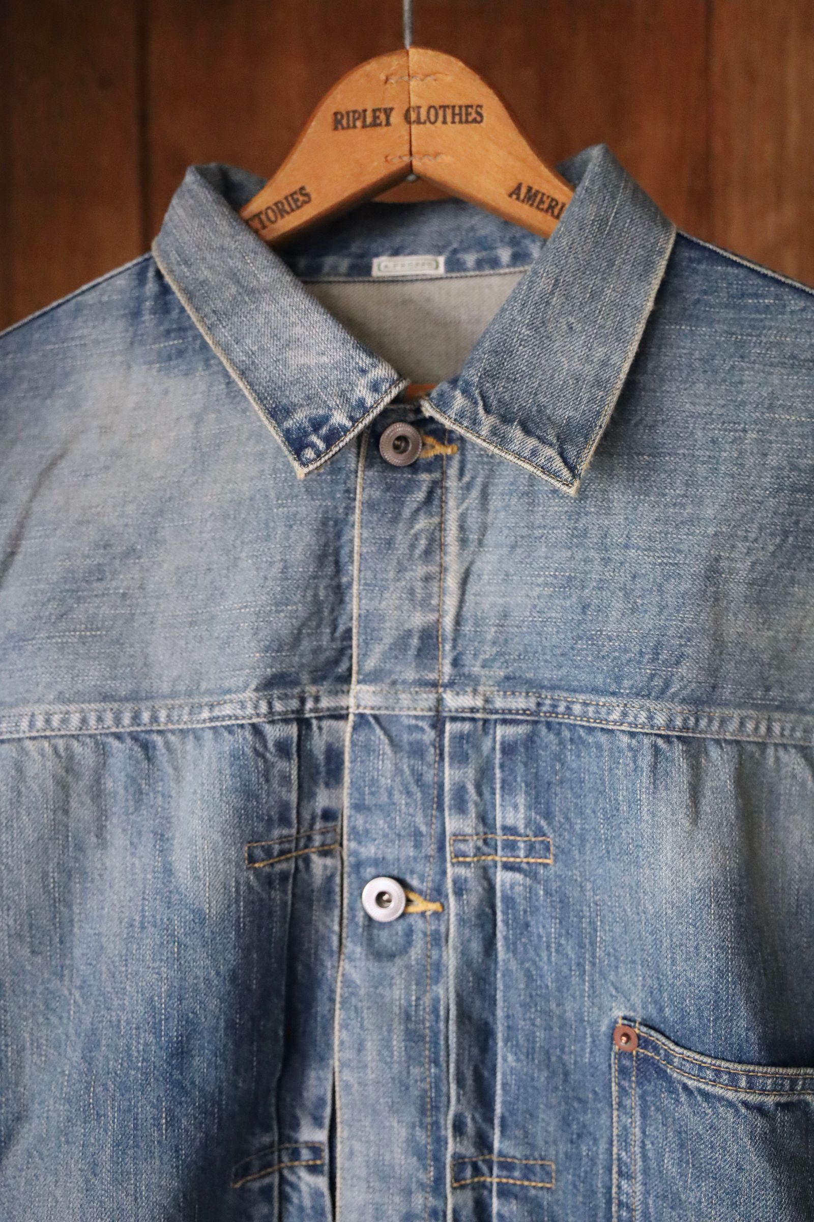 ジャケット・アウター A.PRESSE 25ss 1st Type Denim Jacket 46 A.PRESSE 25SS 1st Type Denim Jacket – Vintage Concept Store
