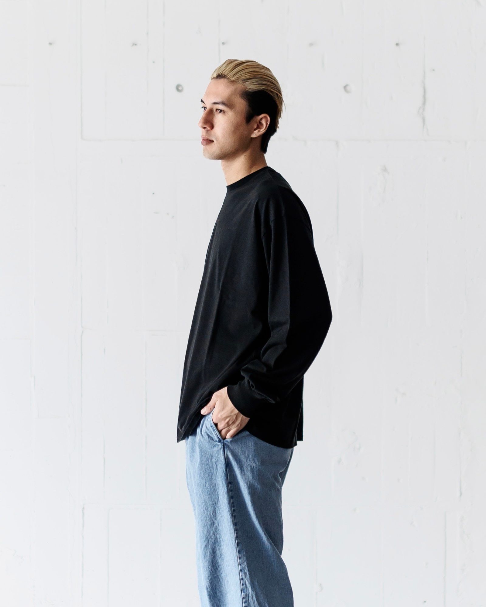 A.PRESSE Cashmere Blend L/S T-Shirt 3月8日(土)新作発売！