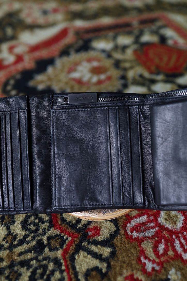 Yohji Yamamoto  ホースレザー三つ折り財布(HW-A05-760-1A26)BLACK☆7月8日(水)発売！