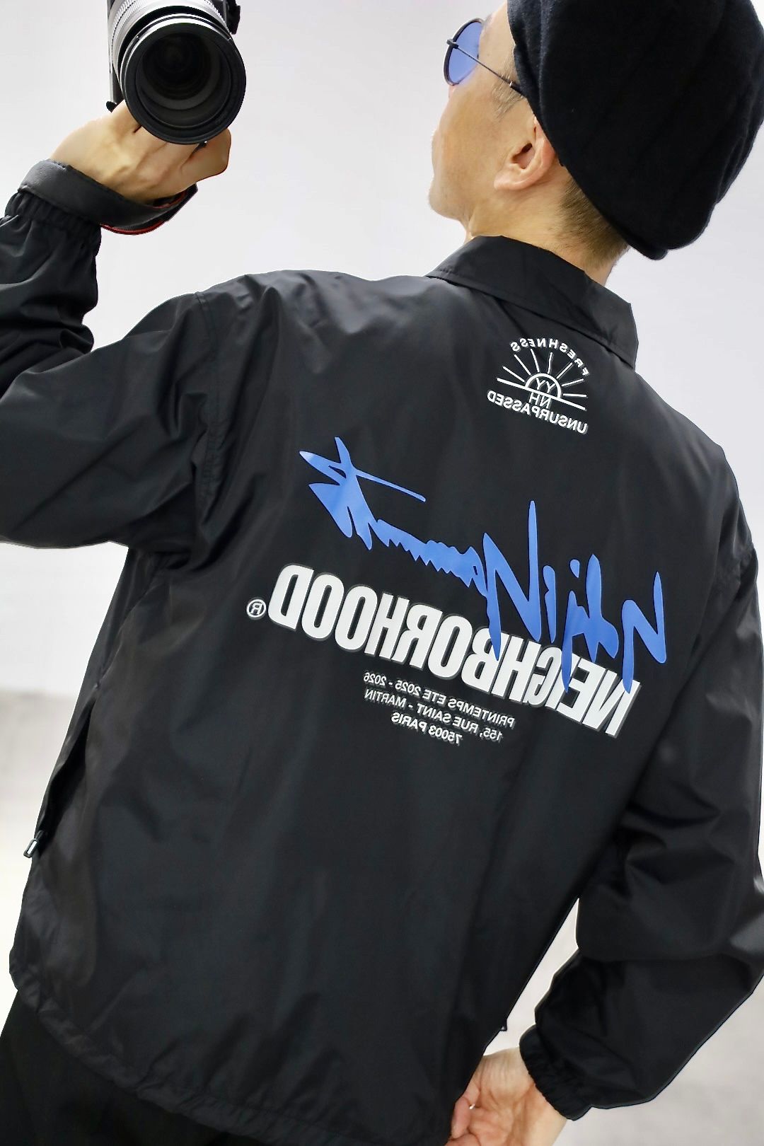 Yohji Yamamoto × NEIGHBORHOOD ウィンドブレーカージャケット(HK-Y91-600-1S26)BLACK★12月5日(金)発売！