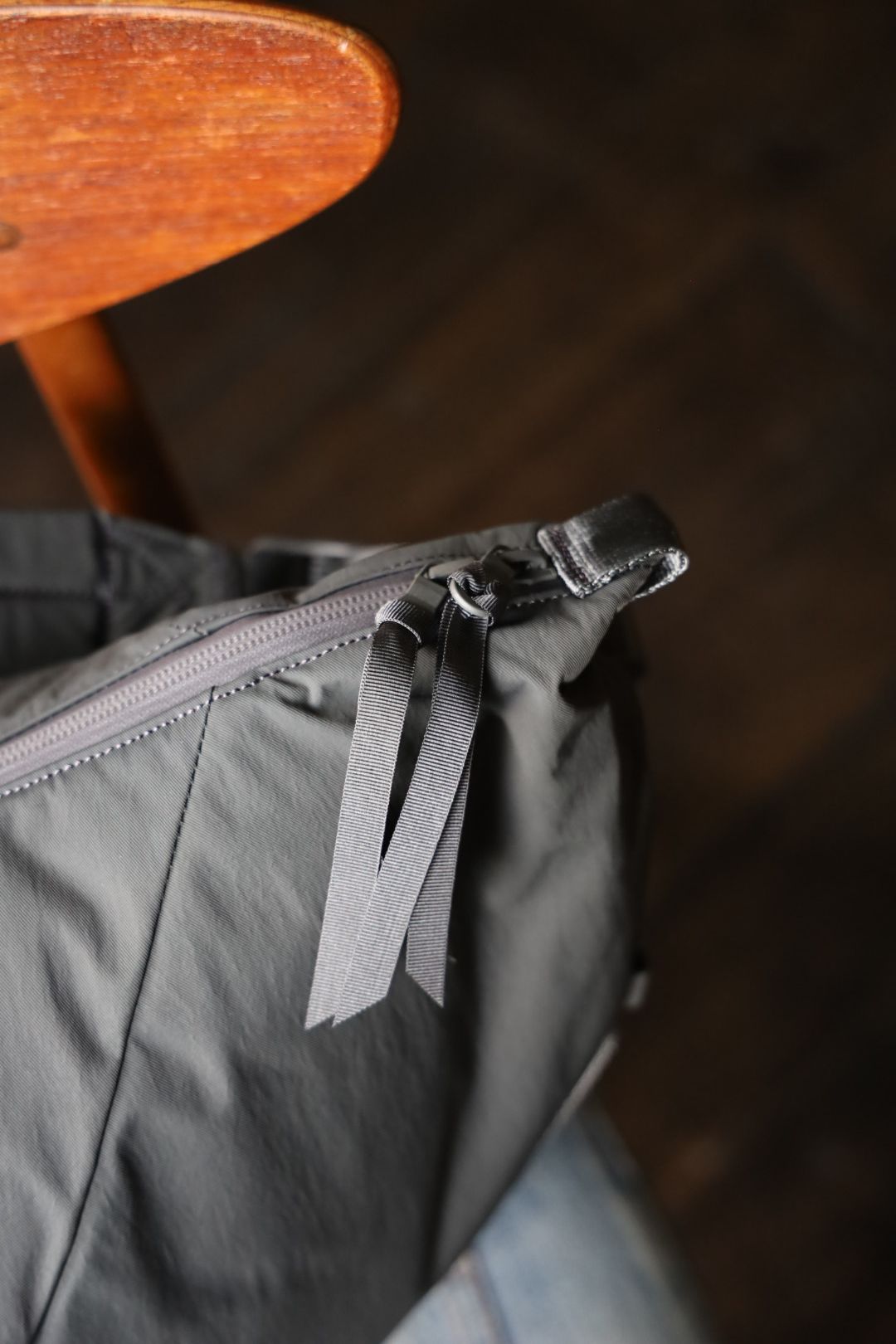 グラフペーパー 25AW Blankof for GP Large Crescent Bag(GU253-90580)SLATE GRAY☆8月9日(土)発売！