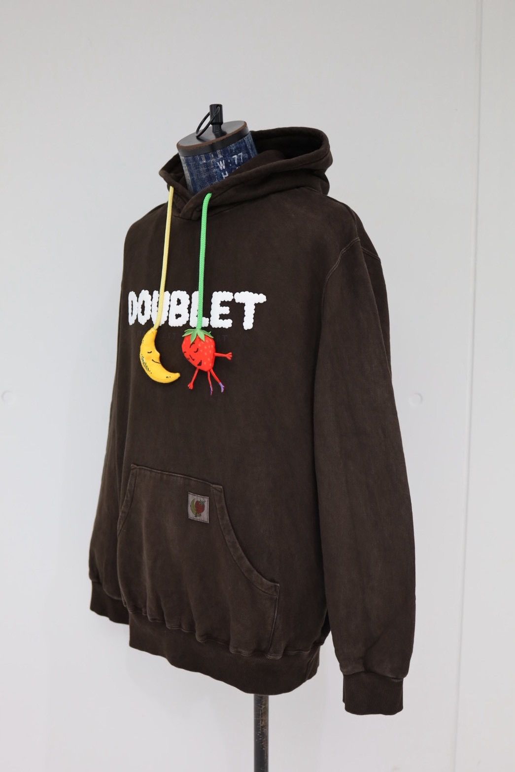 doublet ダブレット26SS MUD-DYED HOODIE WITH SHFU (26SS04CS419)MUD