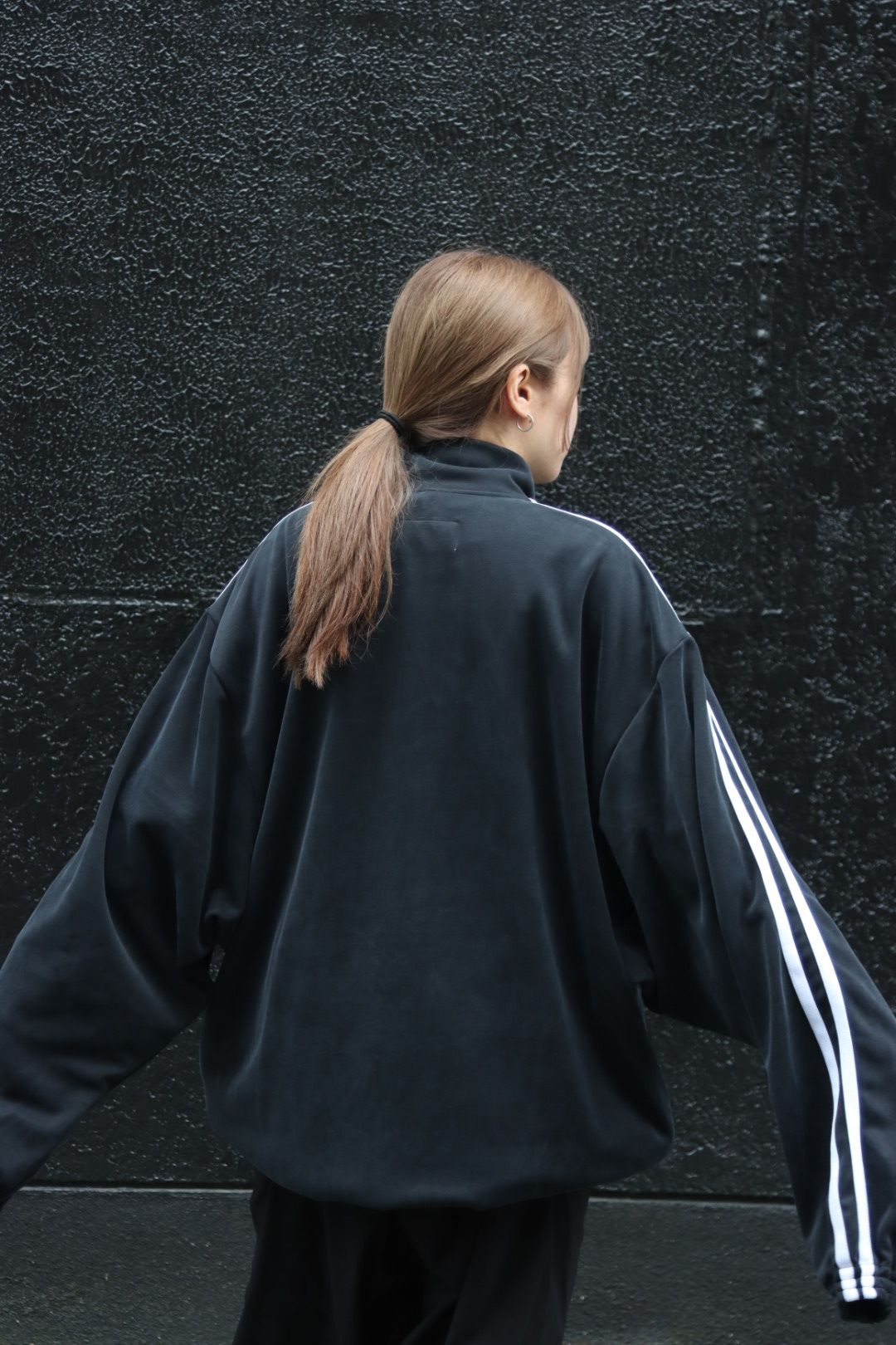 doublet - ダブレット23AW VINTAGE EFFECT TRACK JACKET (23AW29BL173