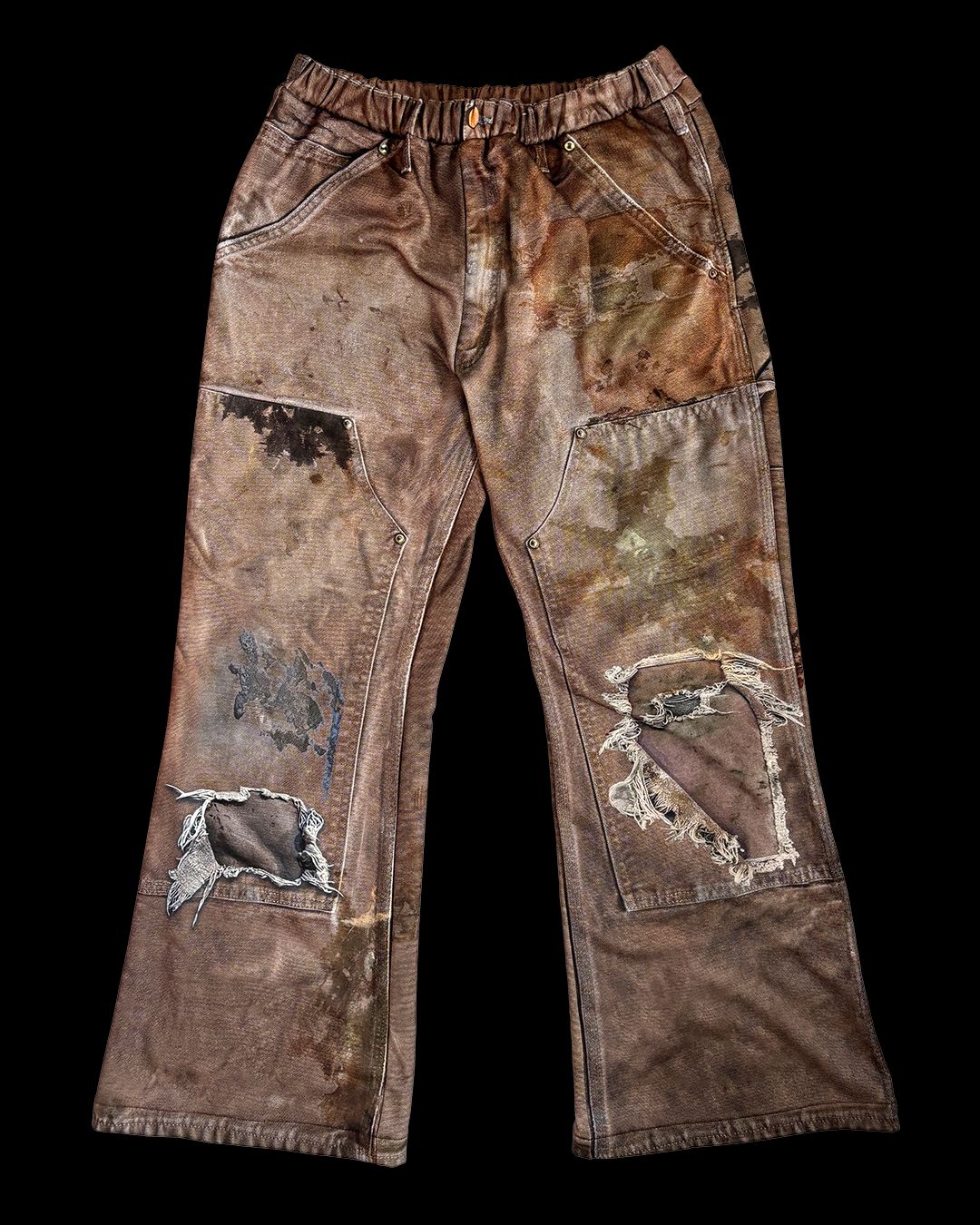 トーキングアバウト ジ アブストラクション 26SS PRINT FLARE PT(26SS-PT-003)BROWN新作発売！