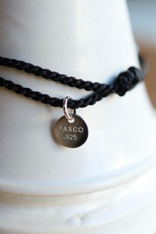 XOLO JEWELRY ショロジュエリー / Connect with Hair Line Link Silk Code Bracelet (XOCB006)BLACK☆11月15日(土)発売！