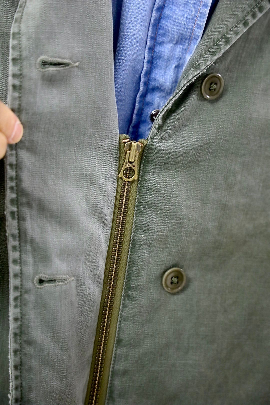 アプレッセ 2026 STYLE1 Vintage US NAVY N-4 Deck Jacket(26SAP-01-51)SAGE☆3月6日(金)再入荷しました！