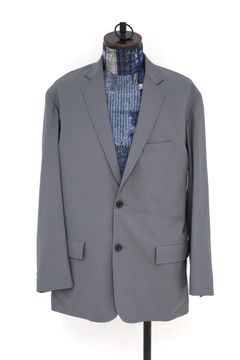 グラフペーパー 26AW Wooly Cotton Twill Single Jacket(GM263-20046B)C.GRAY☆8月1日(土)発売！