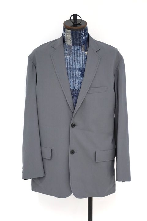グラフペーパー 26AW Wooly Cotton Twill Single Jacket(GM263-20046B)C.GRAY☆8月1日(土)発売！
