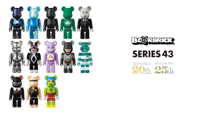 BE@RBRICK SERIES 43  12月25日発売