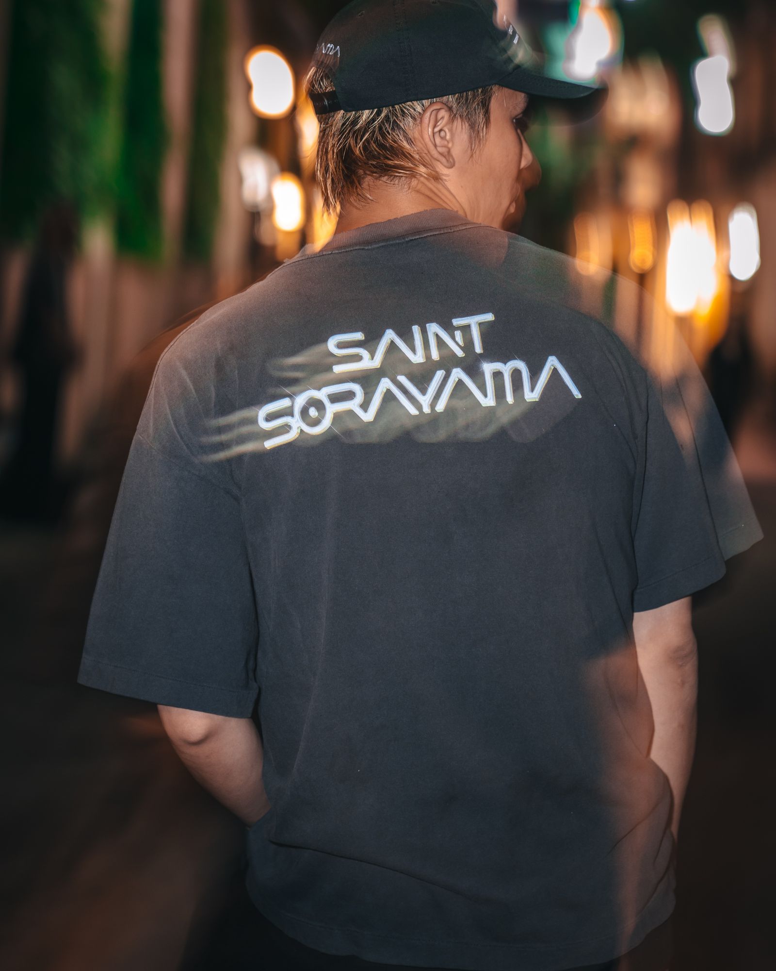セントマイケル Tシャツ MASK SRYM_SS TEE(SM-HR1-0000-C75)BLACK★8月23日(土)発売！