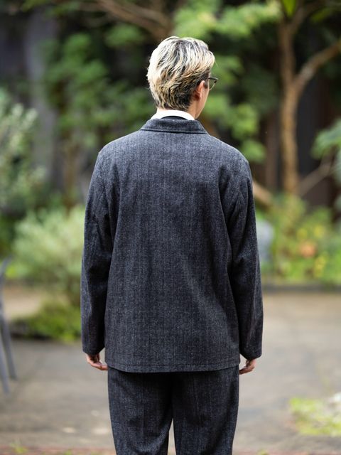 marka ヘビーシルクフランネル / リラックスドフィット W.B ジャケット 新作発売！