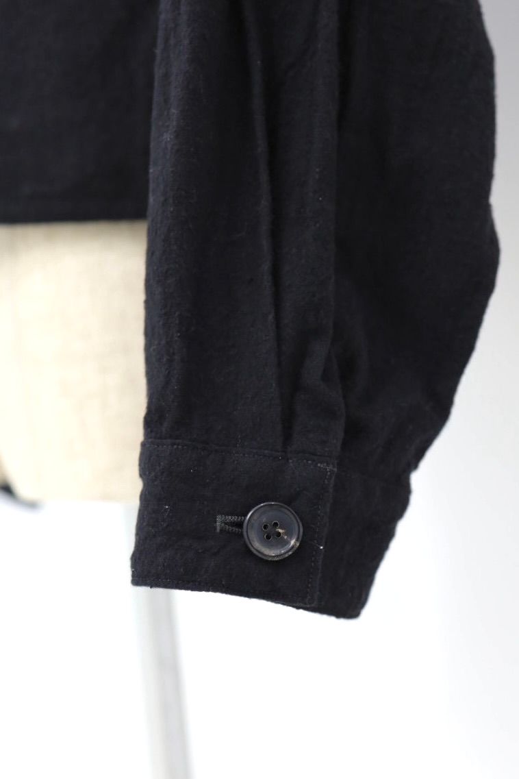 blurhms Women's 26SS Silk/Cotton Nep Short Jacket(BHSW26S3)Black☆2月13日(金)新作発売！