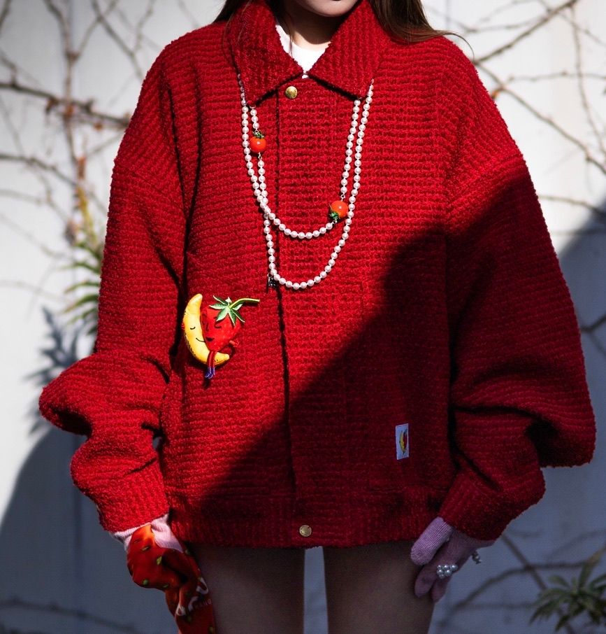 doublet 26SS STRAWBERRY WORK JACKET style.2026.1.16