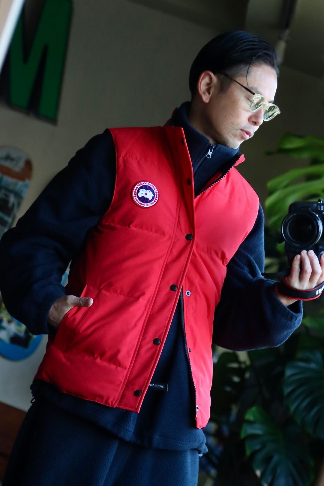CANADA GOOSE GARSON VESTスタイル