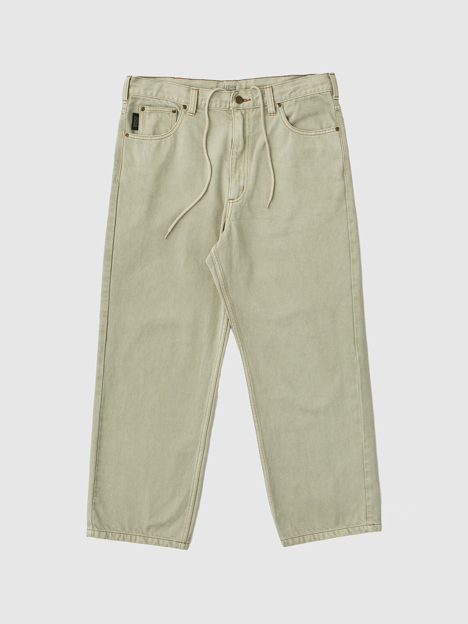 セダンオールパーパス SS24 Overdyed Work Jeans (SD24S-PT04)Pale Stone