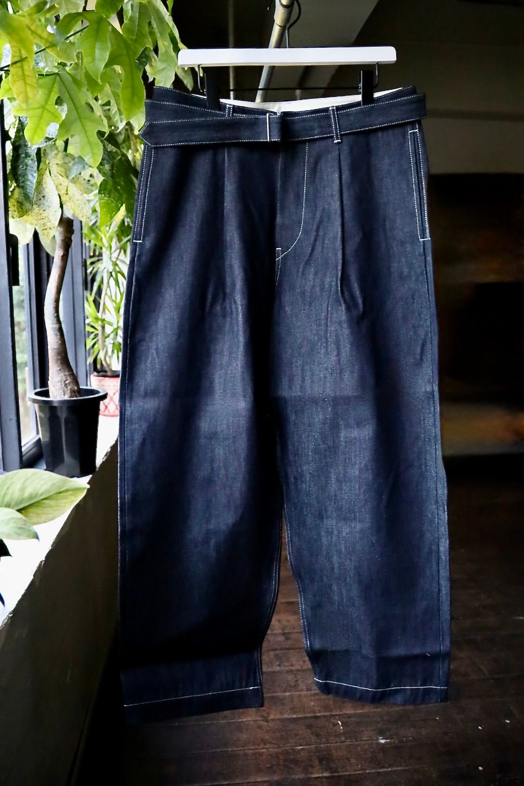 Graphpaper - グラフペーパー25AW Selvage Denim Belted Pants