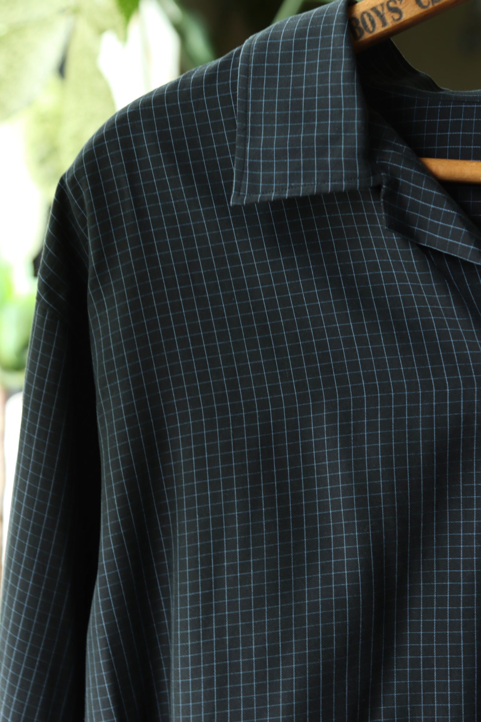 アプレッセ2025 STYLE2 Silk Rayon Open Collar L/S Shirt(25AAP-02-14)GRAPH CHECK☆6月14日(土)発売！