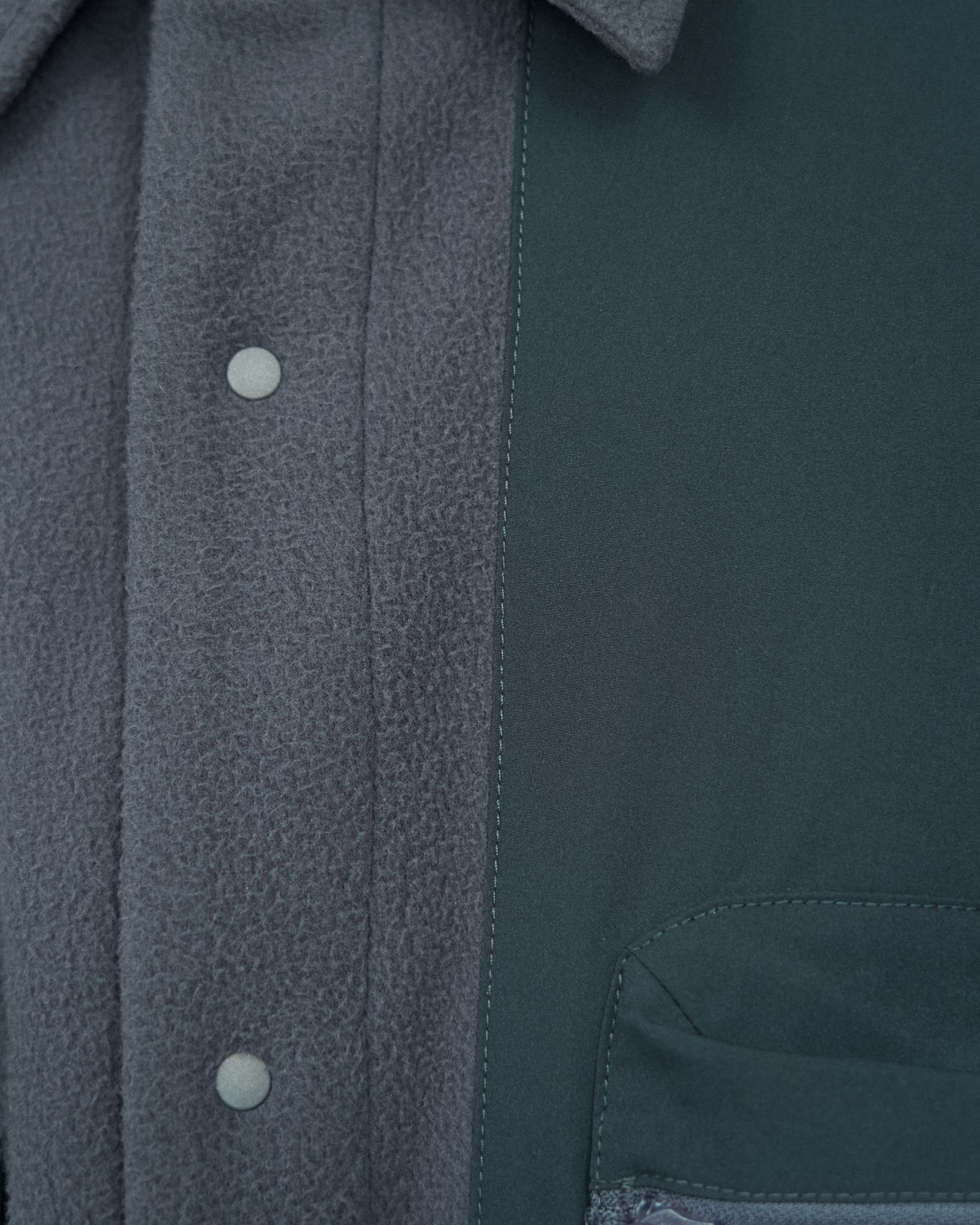 フレッシュサービス SYNTHETIC FLEECE SHIRT(FSC243-30094)GRAY