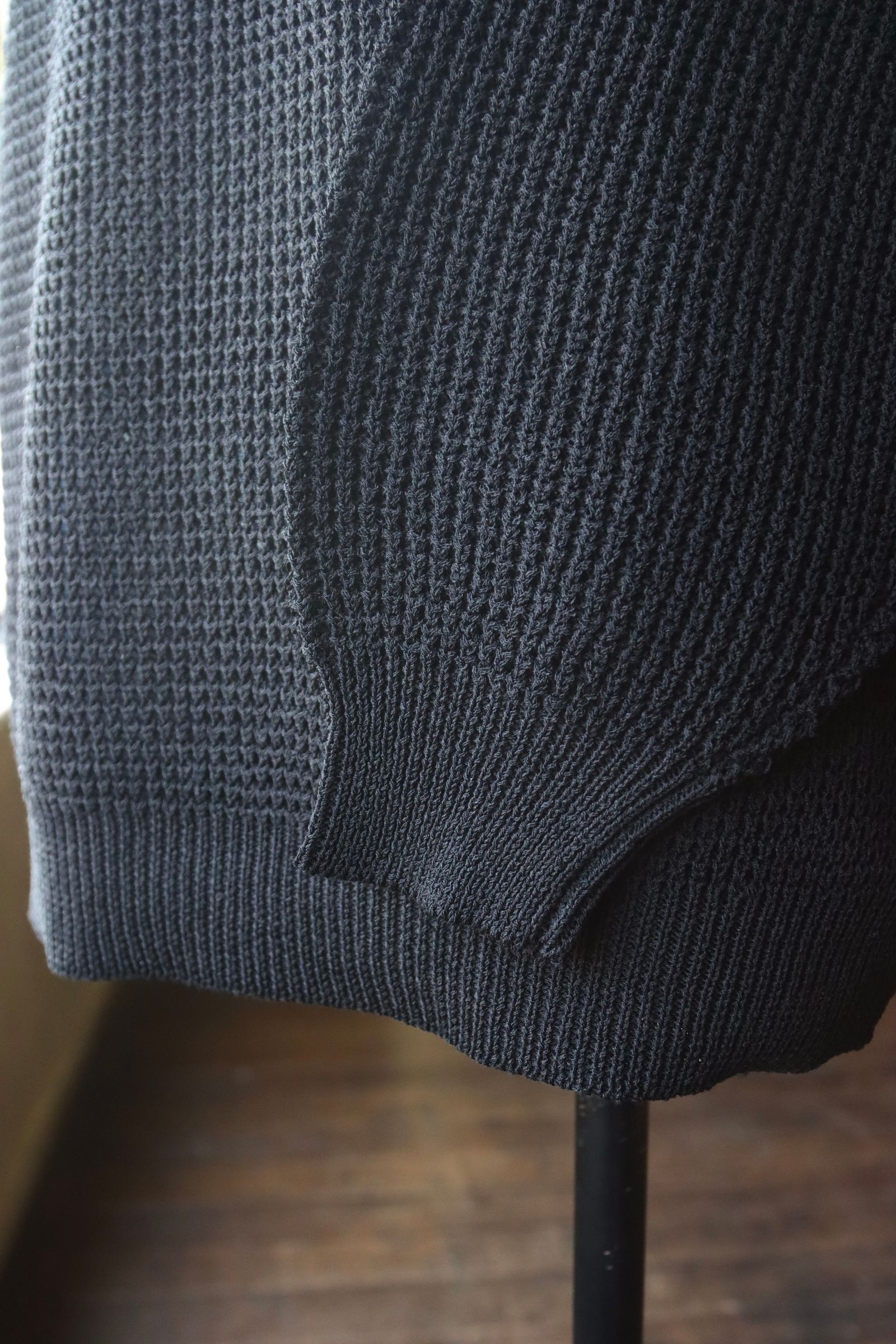 Graphpaper - グラフペーパー24SS Linen SOLOTEX Knit Crew Neck