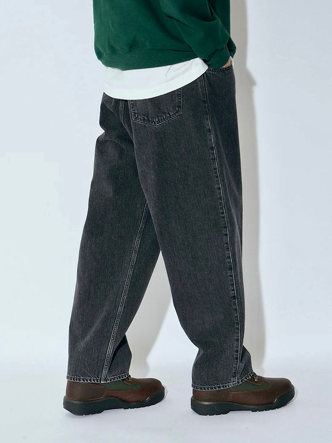 セダンオールパーパス23FW Oval Logo Denim Pant(SD23F-PT07)BLACK☆8月12日(土)発売！