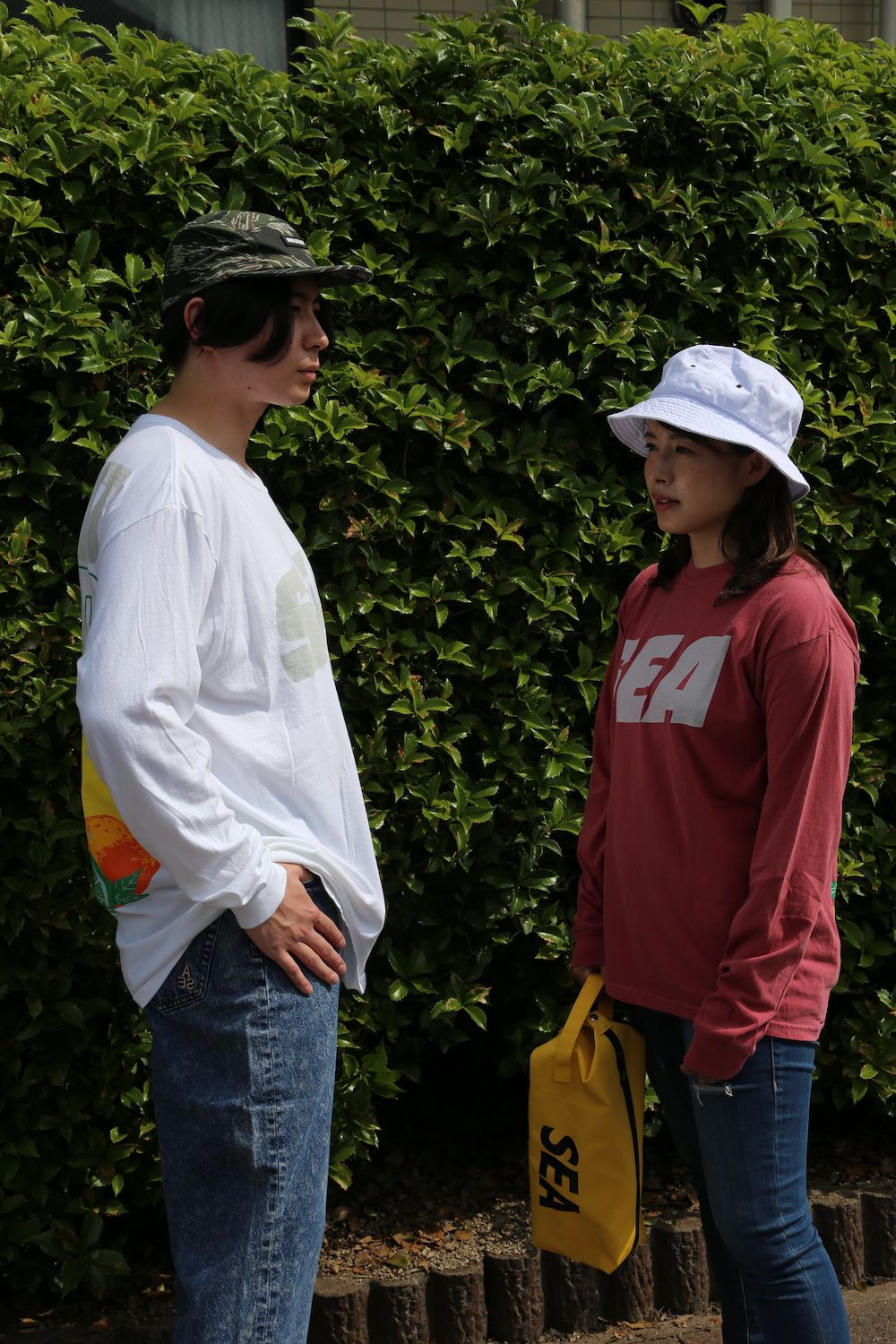 WIND AND SEA SEA (sea-alive) L/S T-SHIRT style.2021.5.15.