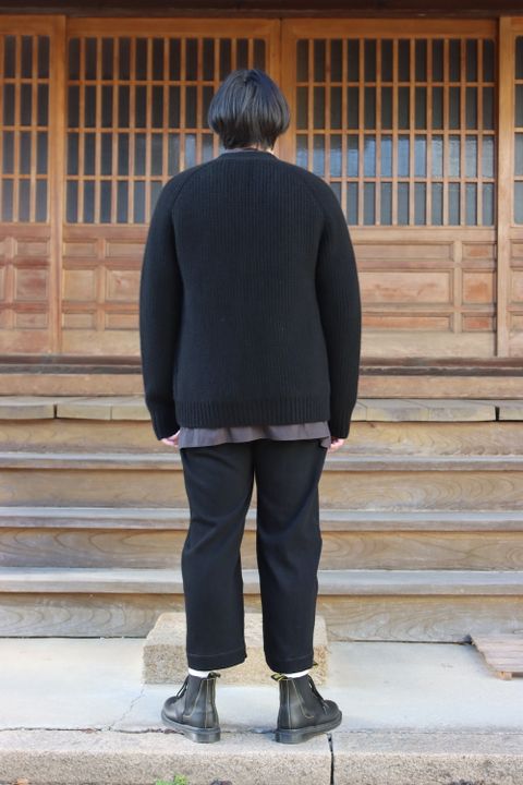 A.PRESSE  Fisherman Cardigan Sweater(21AAP-03-02M) style.2021.12.24