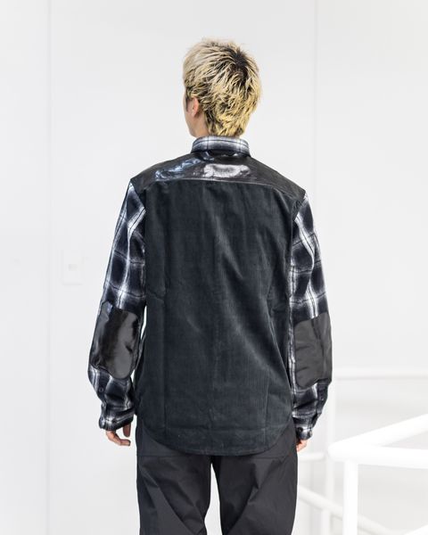 JUNYA WATANABE MAN 綿フランネルチェックコーデュロイレザーシャツ 11月1日(土)新作発売！