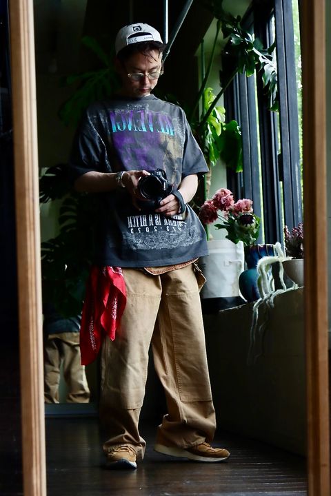 セントマイケル23SS ベルベルジンコラボTシャツスタイル2