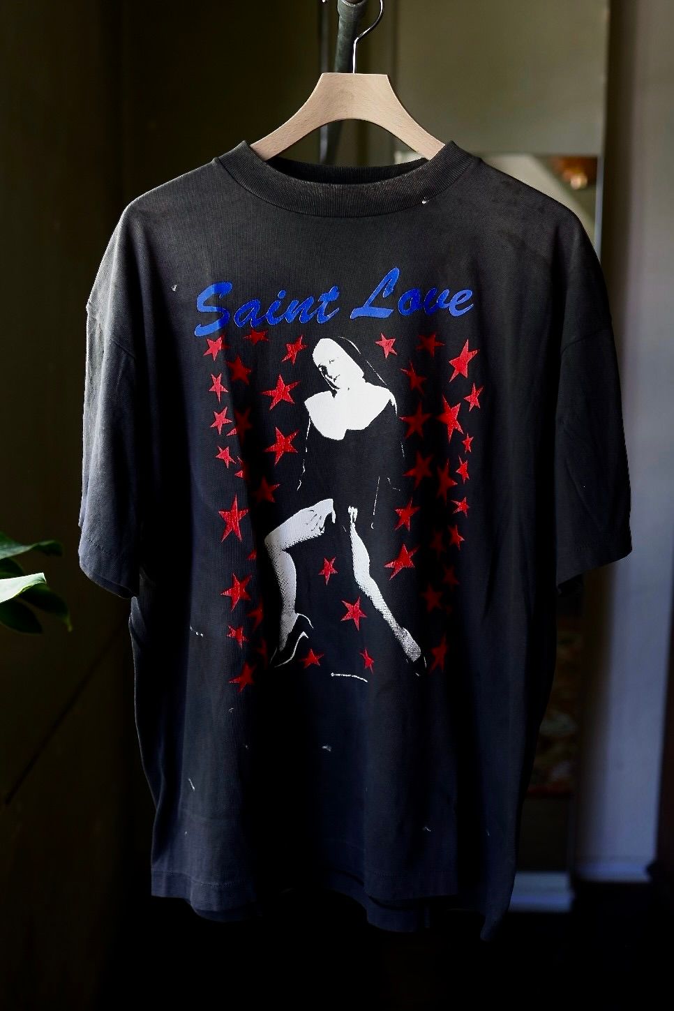 セントマイケル 26AW SAINT LOVE_SS T-SHIRT(SM-MK1-0000-005)BLACK☆8月8日(土)発売！