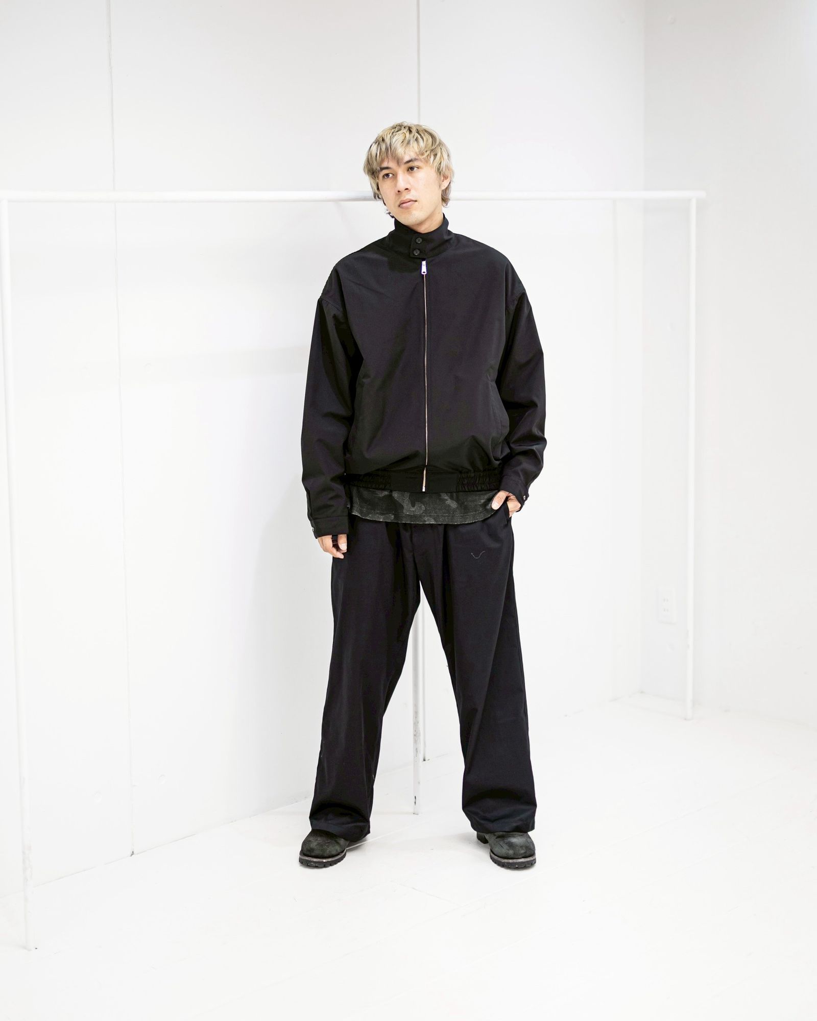 S.F.C 26SS エスエフシー T/C BOMBER JACKET(SFCSS26J01)Black☆2月28日(土)発売！