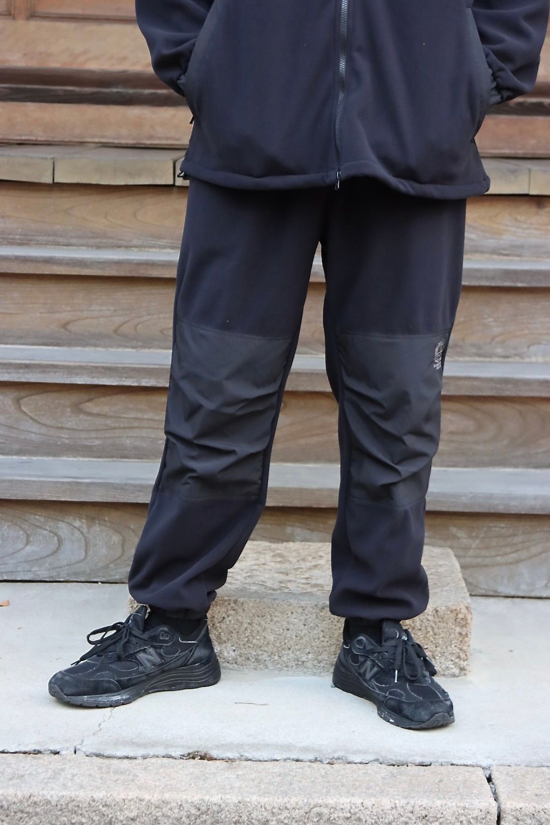 イズネス22AW THM FLEECE PANTS (1003AWPT01)BLACK