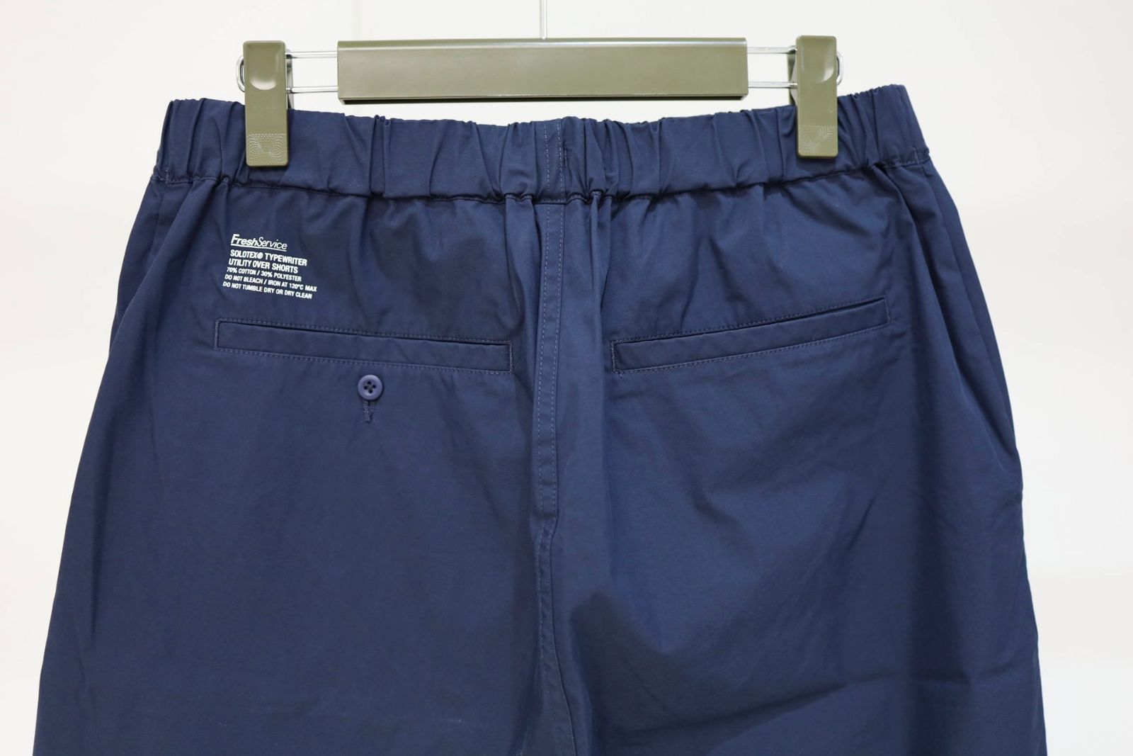 フレッシュサービス SOLOTEX® TYPEWRITER UTILITY OVER SHORTS(FSC261-40205)NAVY☆3月20日(金)発売！