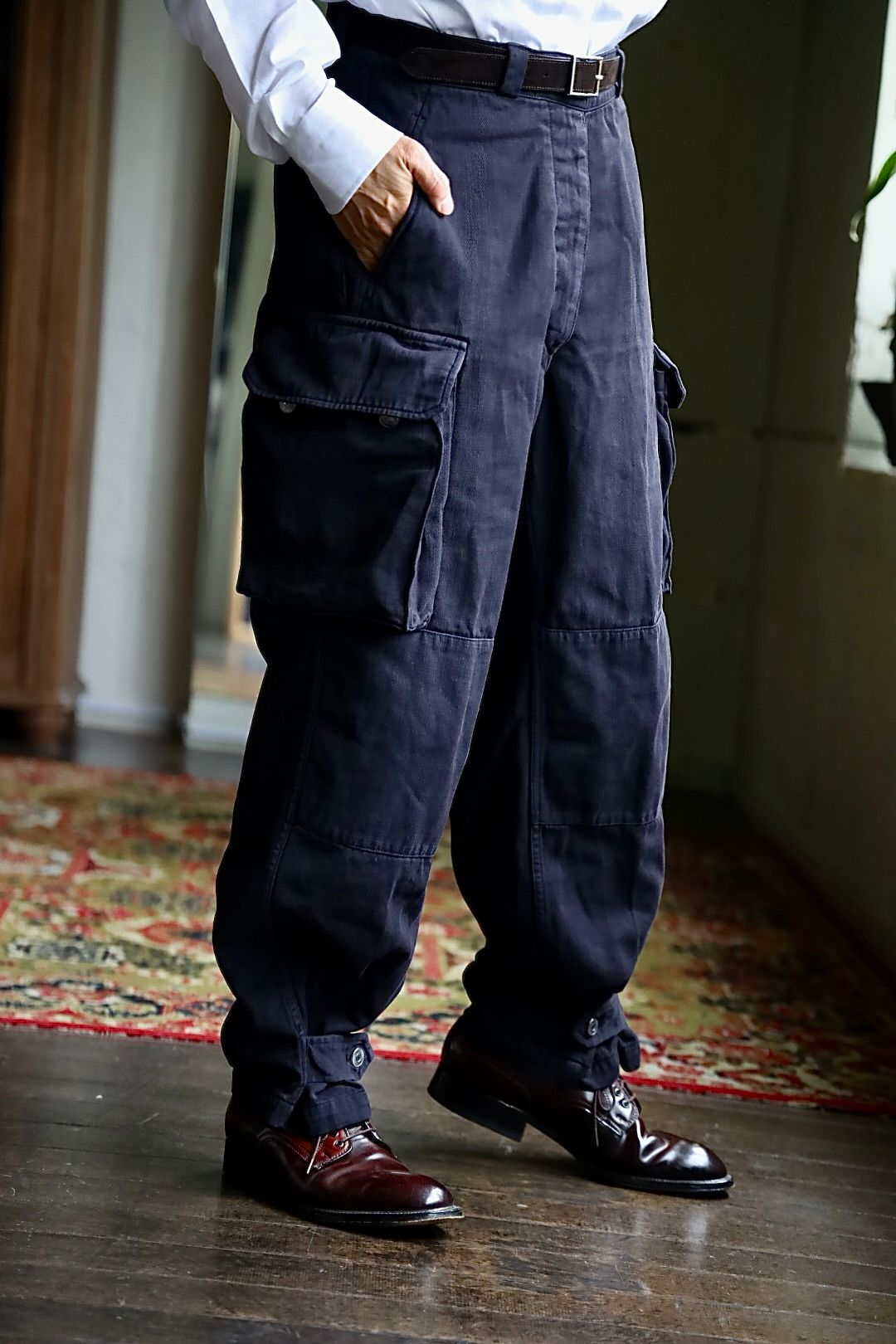アプレッセ 2026 STYLE2 Vintage FA HBT M-47 Pants(26AAP-04-27)NAVY☆10月17日(土)新作発売！