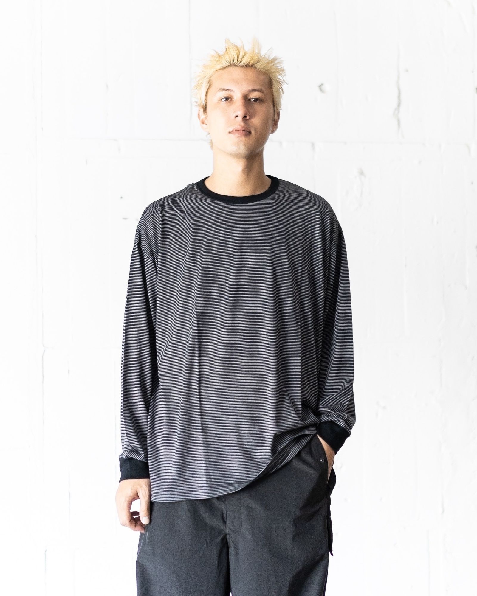 Graphpaper Wool Border L/S Tee 新作発売！