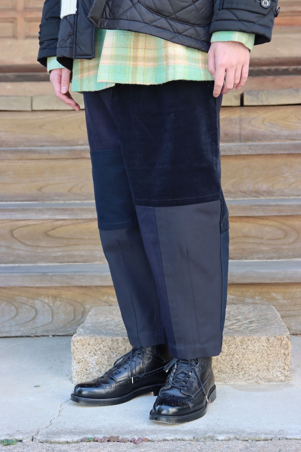 JUNYA WATANABE COMME des GARCONS MAN エステルツイルブルゾンstyle.2021.10.2