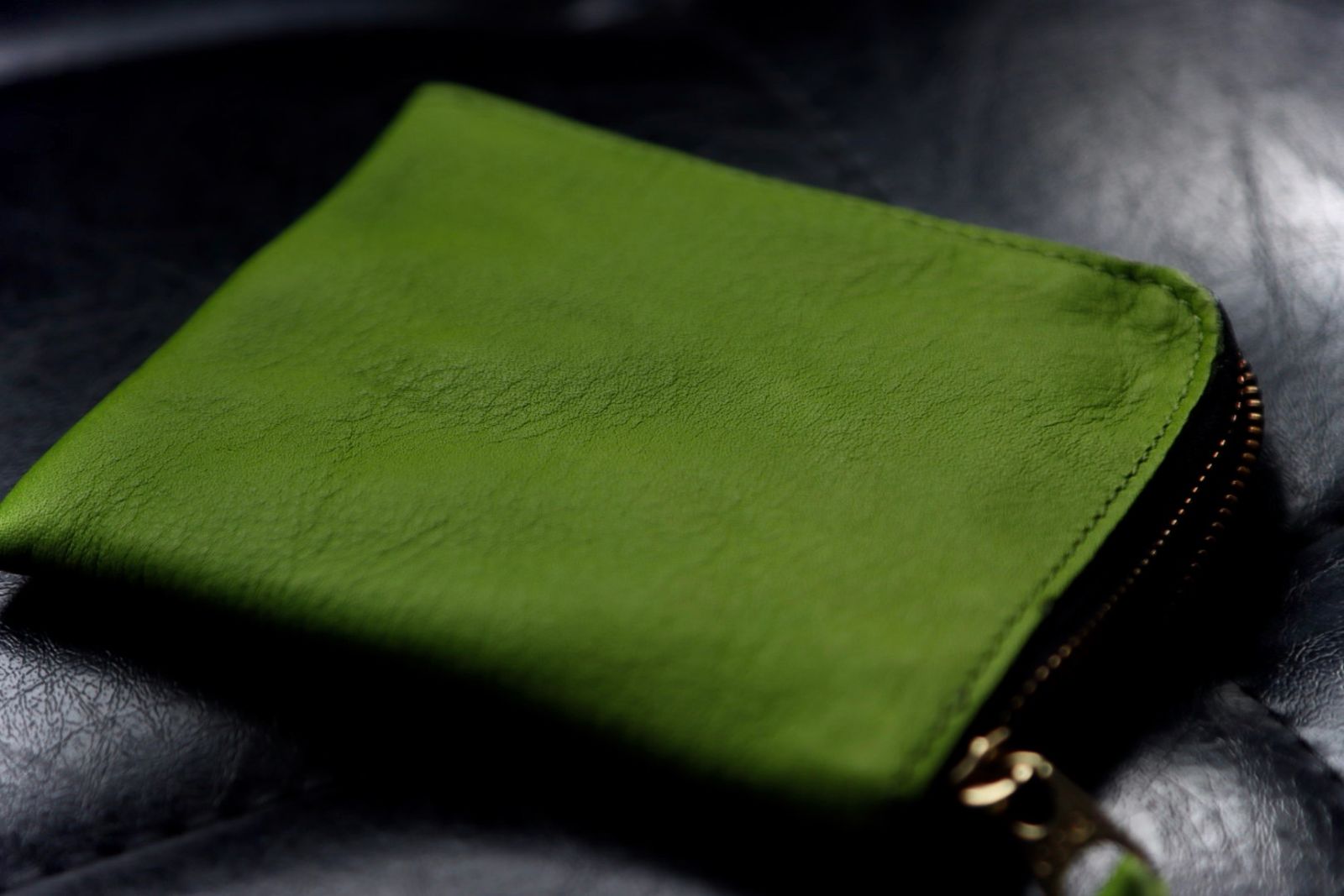 Wallet COMME des GARCONS - コムデギャルソン L字型ジップ WASHED