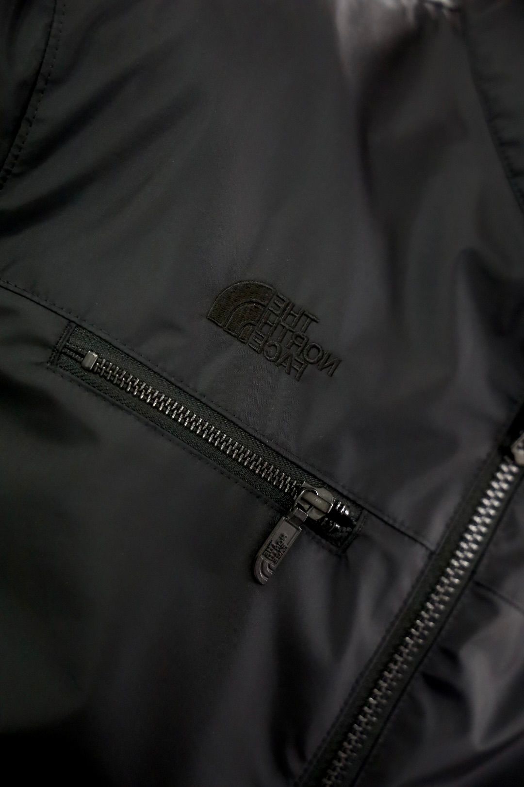 アイジュンヤワタナベマン 26SS THE NORTH FACE Wネーム ナイロンライダースジャケット(WQ-J914-100)BLACK☆3月20日(金)発売！