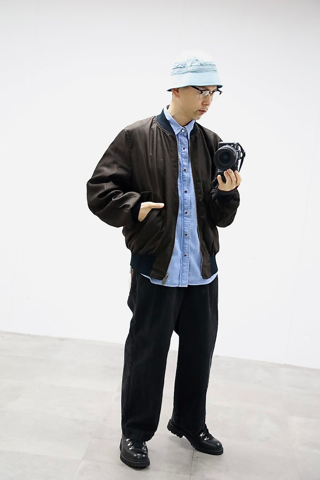 Gurank 26SS LM MA1ブルゾンスタイル