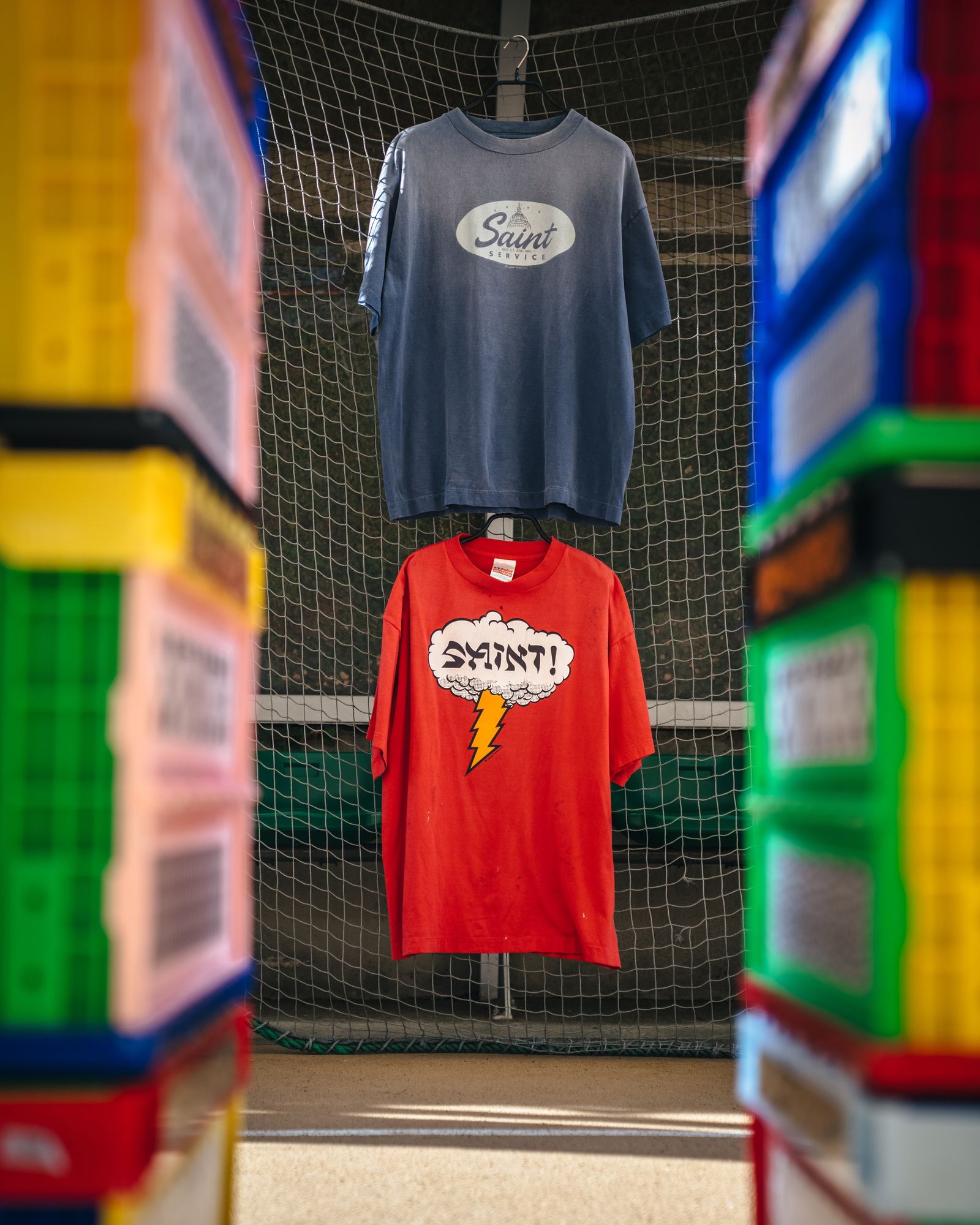 セントマイケル 26SS SAINT!_SS T-SHIRT(SM-MK8-0000-024)RED☆4月29日(水)新作発売！