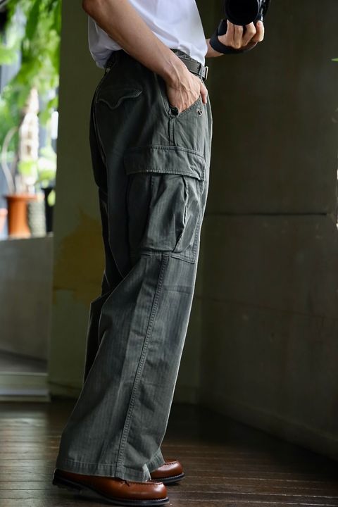 A.PRESSE Vintage US Army Jungle Fatigue Jacketスタイル