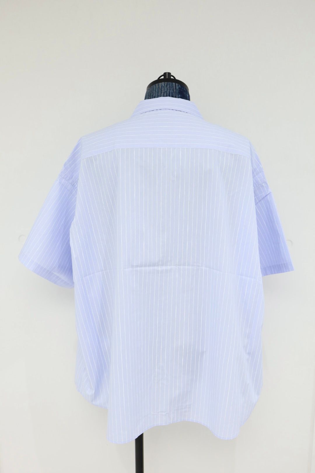 S.F.C 26SS エスエフシー COTTON STRIPE OPEN COLLAR SS SHIRT(SFCSS26S07)Sax☆5月9日(土)発売！